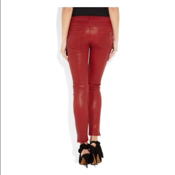 ✨NOTIFY✨Midrise Skinny Leather Pants - Picture 2 of 11